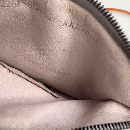 Vintage Fendi Metallic Silver Rings evening Bag