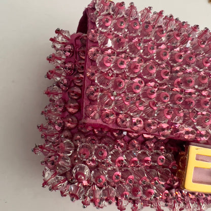Fendi Pink Beaded Nano