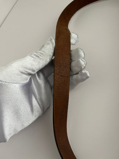 Fendi baguette blue jeans leather silver hardware shoulder bag