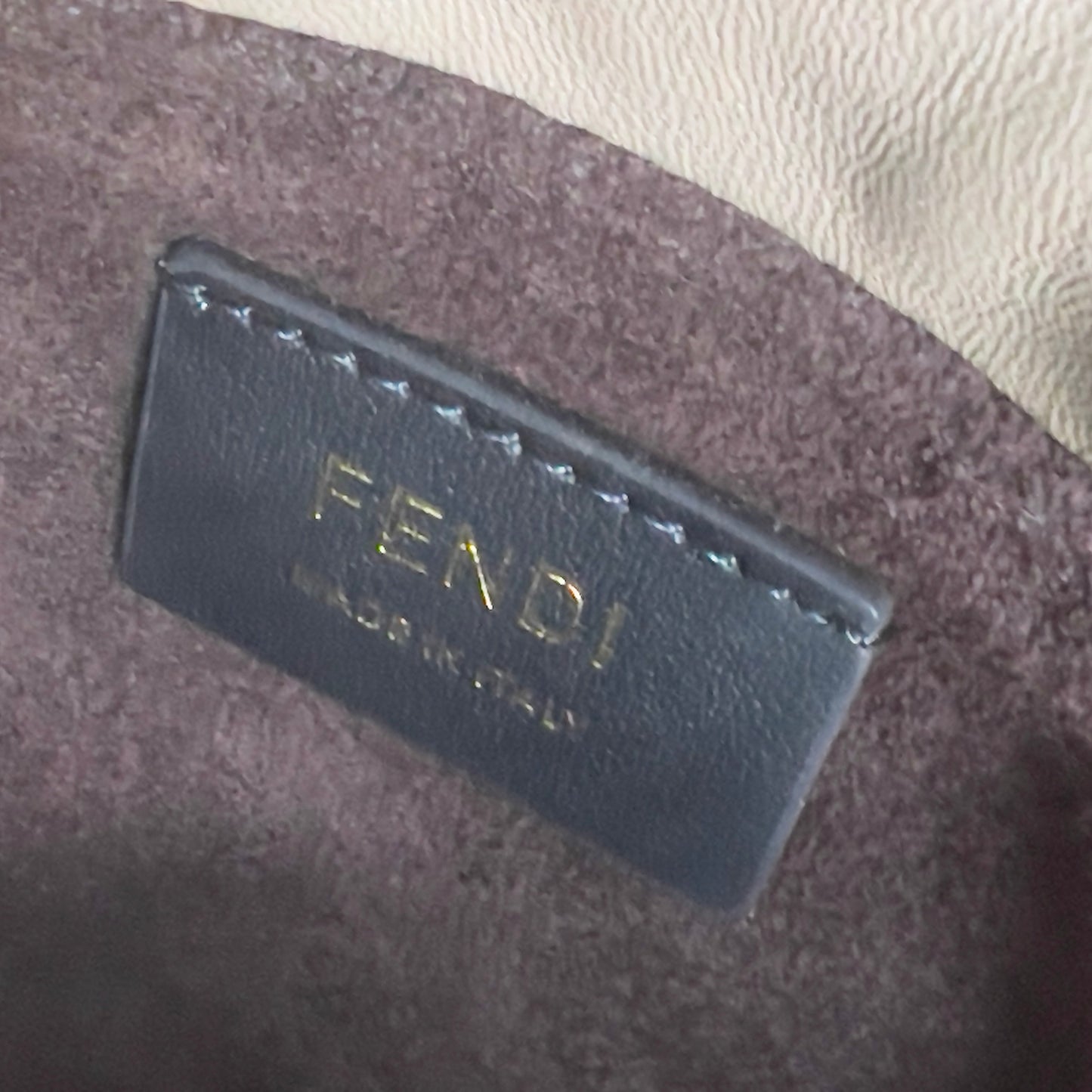 Fendi New Style Gray Medium Size Mamma Baguette