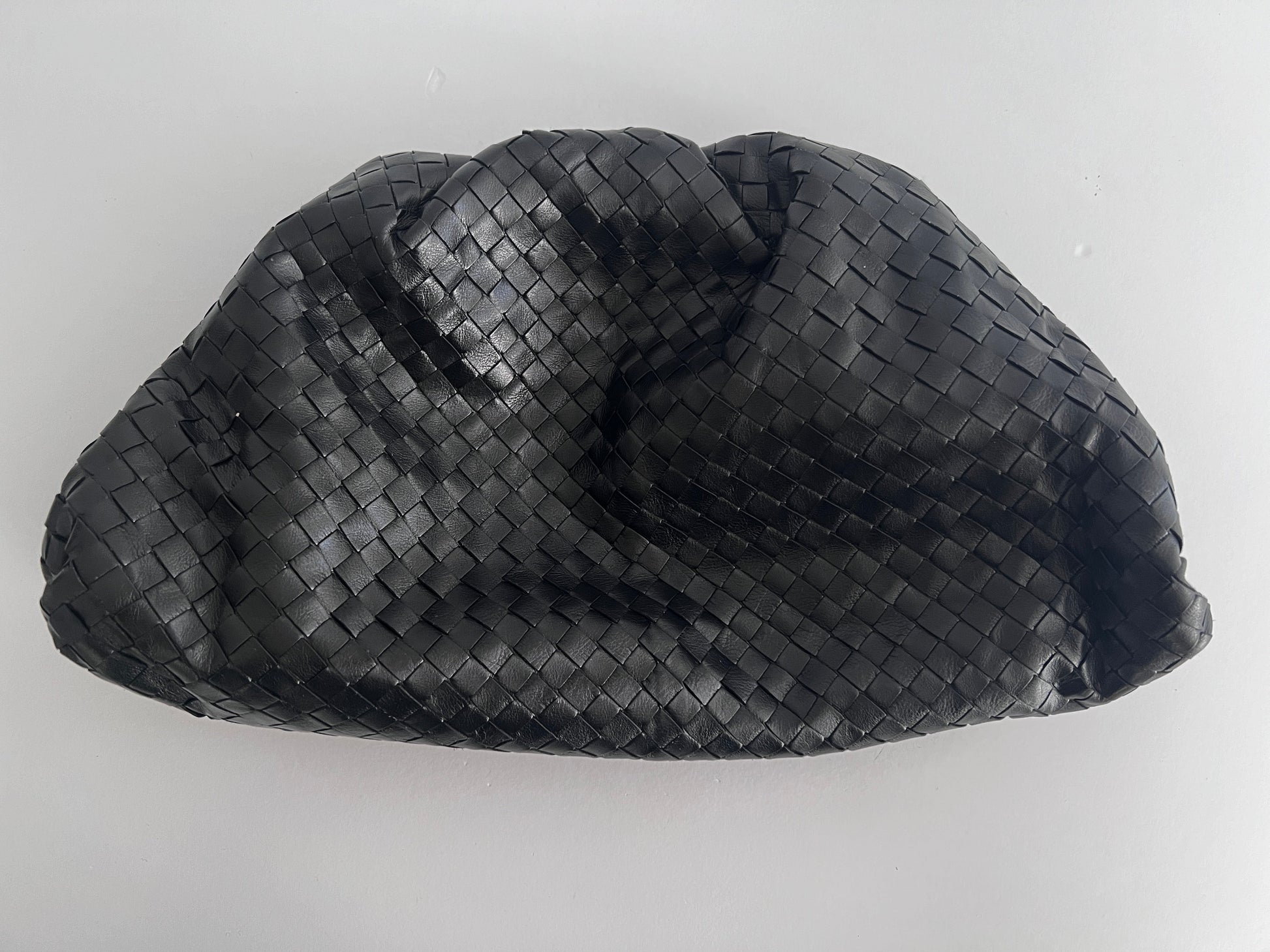 Bottega Veneta Black intrecciato pouch
