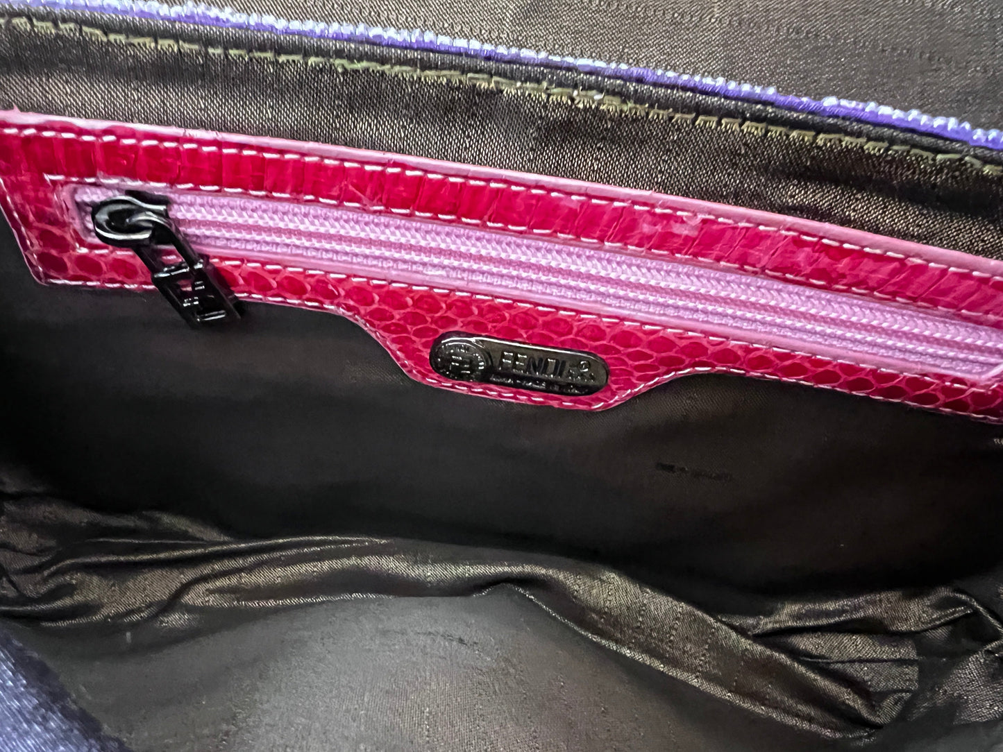 Vintage Fendi Boho beaded baguette