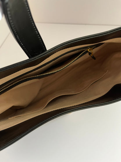 Gucci Jackie black leather shoulder bag