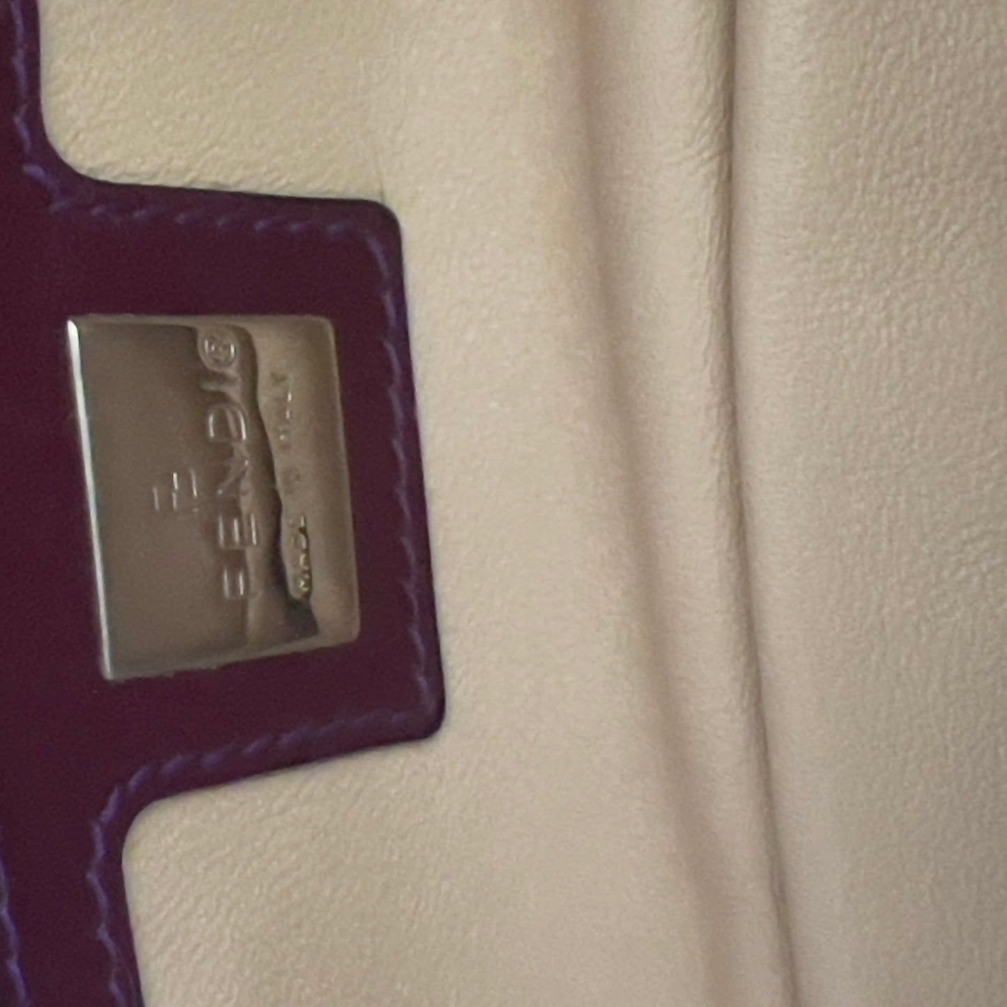 Vintage Fendi Cheetah Print Mink Fur Baguette