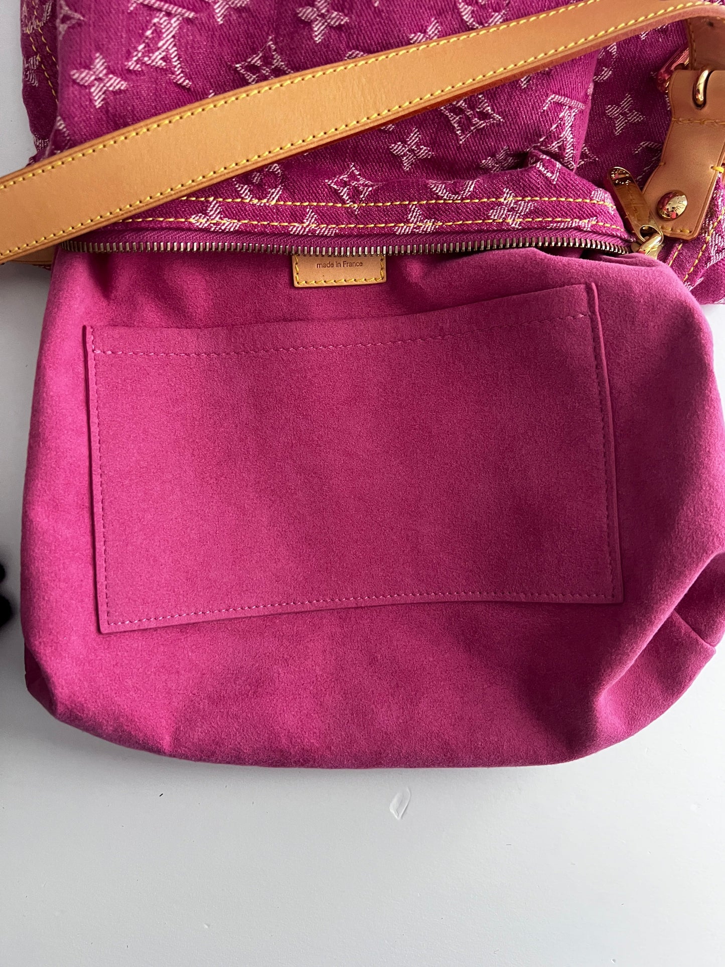 Louis Vuitton pink baggy bag