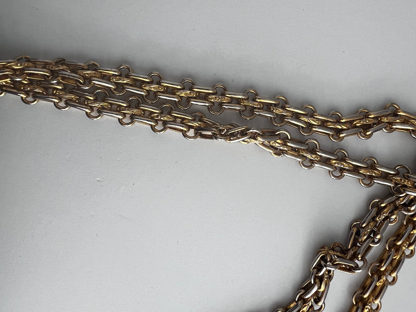 Vintage Chanel small size classic flap with Bijoux chain