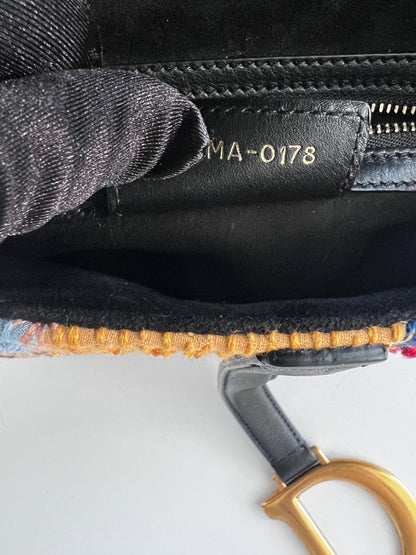 Dior Love& Peace beaded saddle bag from 2018