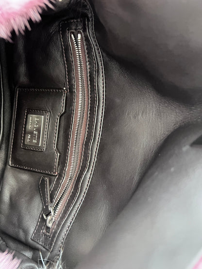 Fendi mink & fox fur baguette