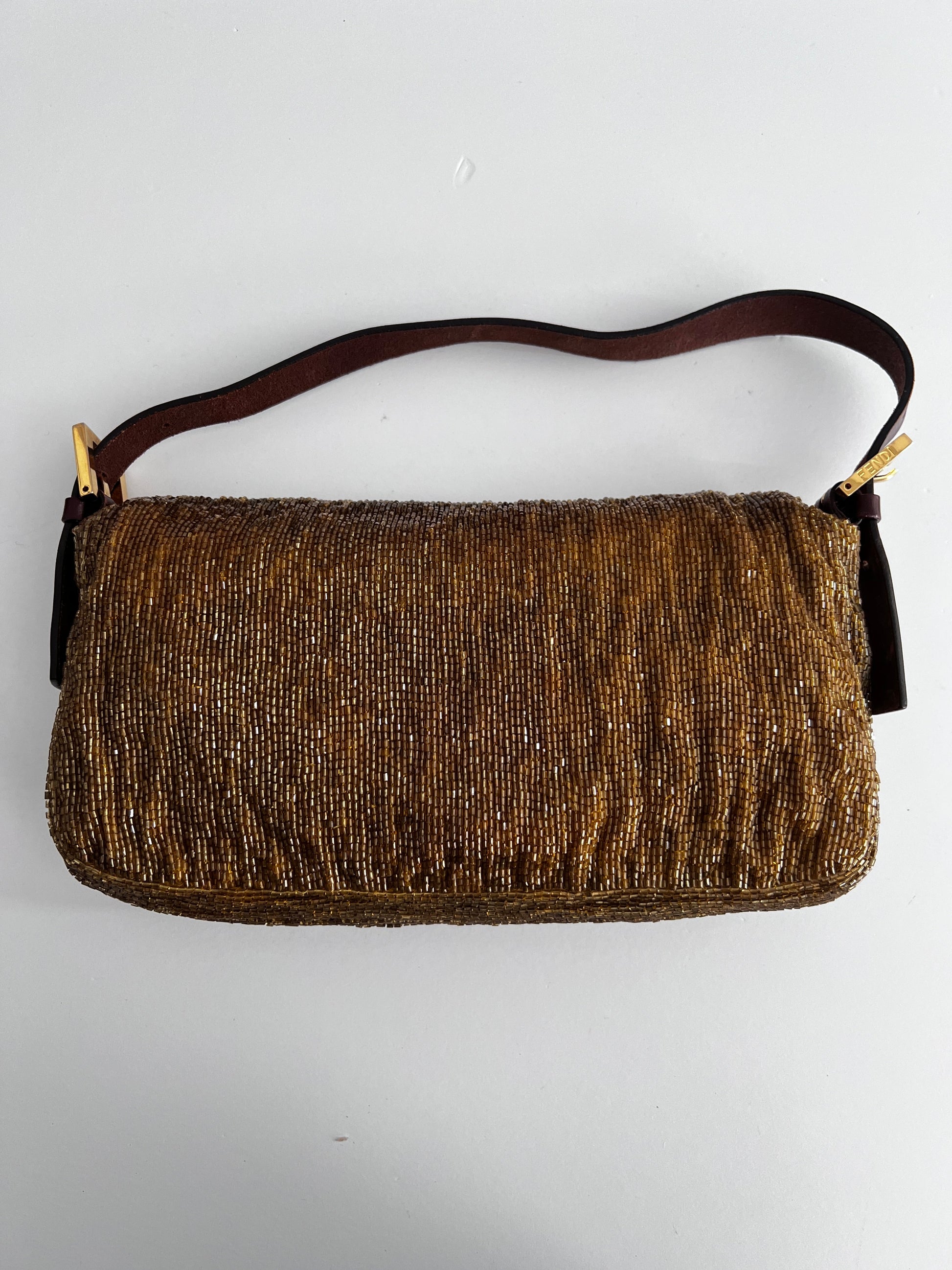 Vintage Fendi beaded baguette (sex and the city style)