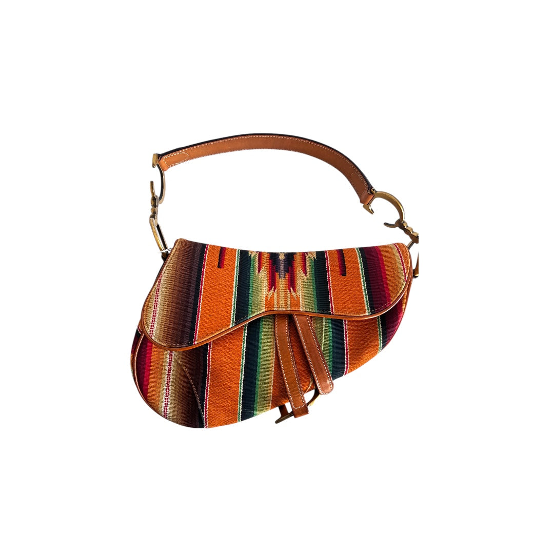 Dior Vintage Dior serape saddle bag