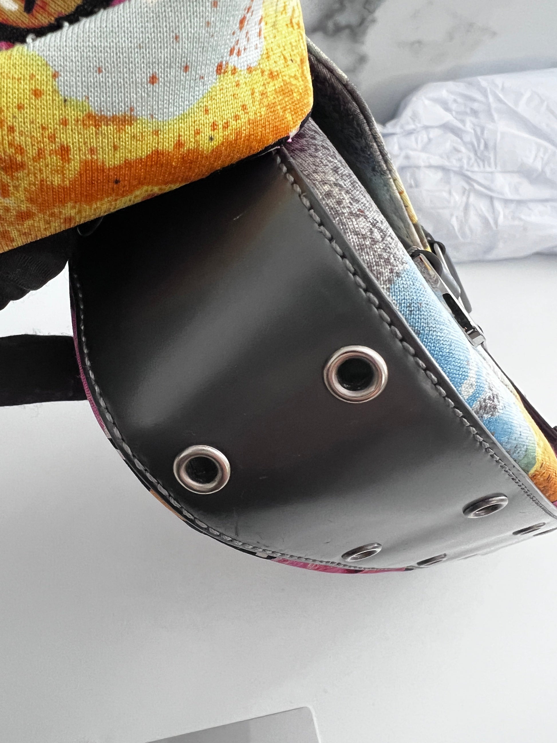 Vintage Dior graffiti Columbus bag