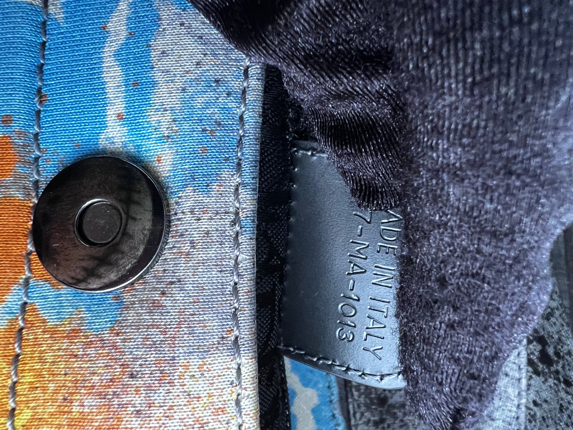 Vintage Dior graffiti Columbus bag