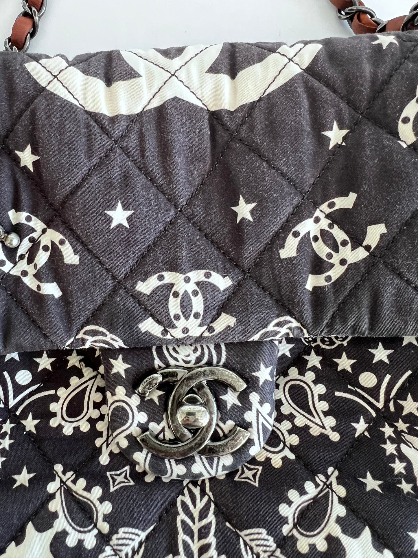 Chanel Dallas canva flap bag