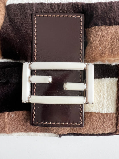 Fendi special order fur baguette