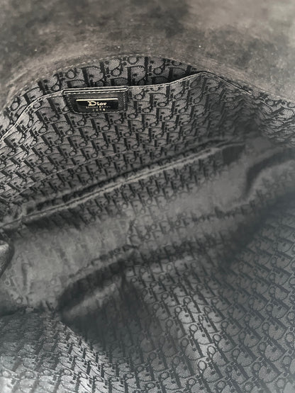 Vintage Dior love&peace limited edition leather shoulder bag