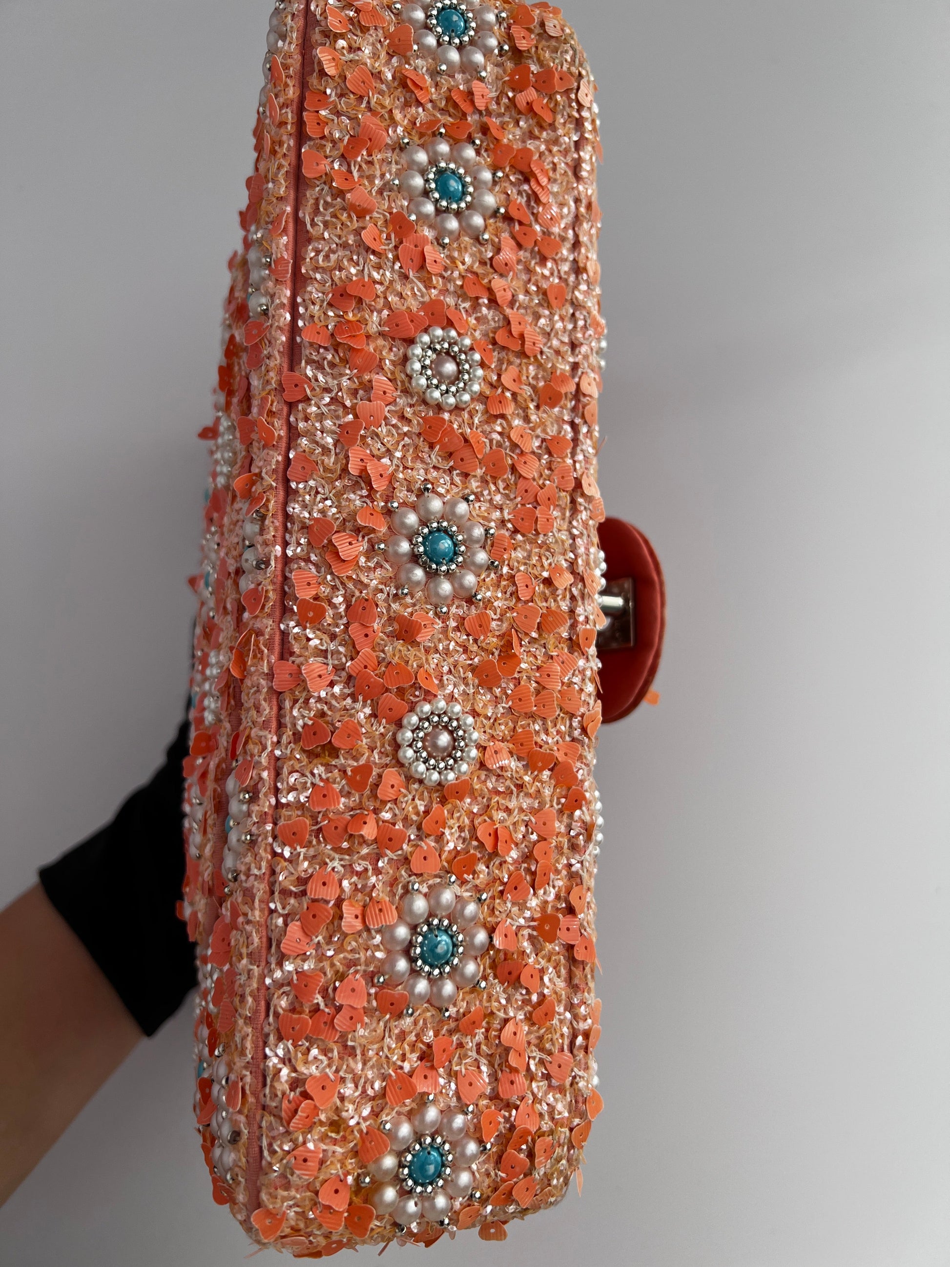 Chanel Classic Medium Embellished Double Flap bag Cruise2014