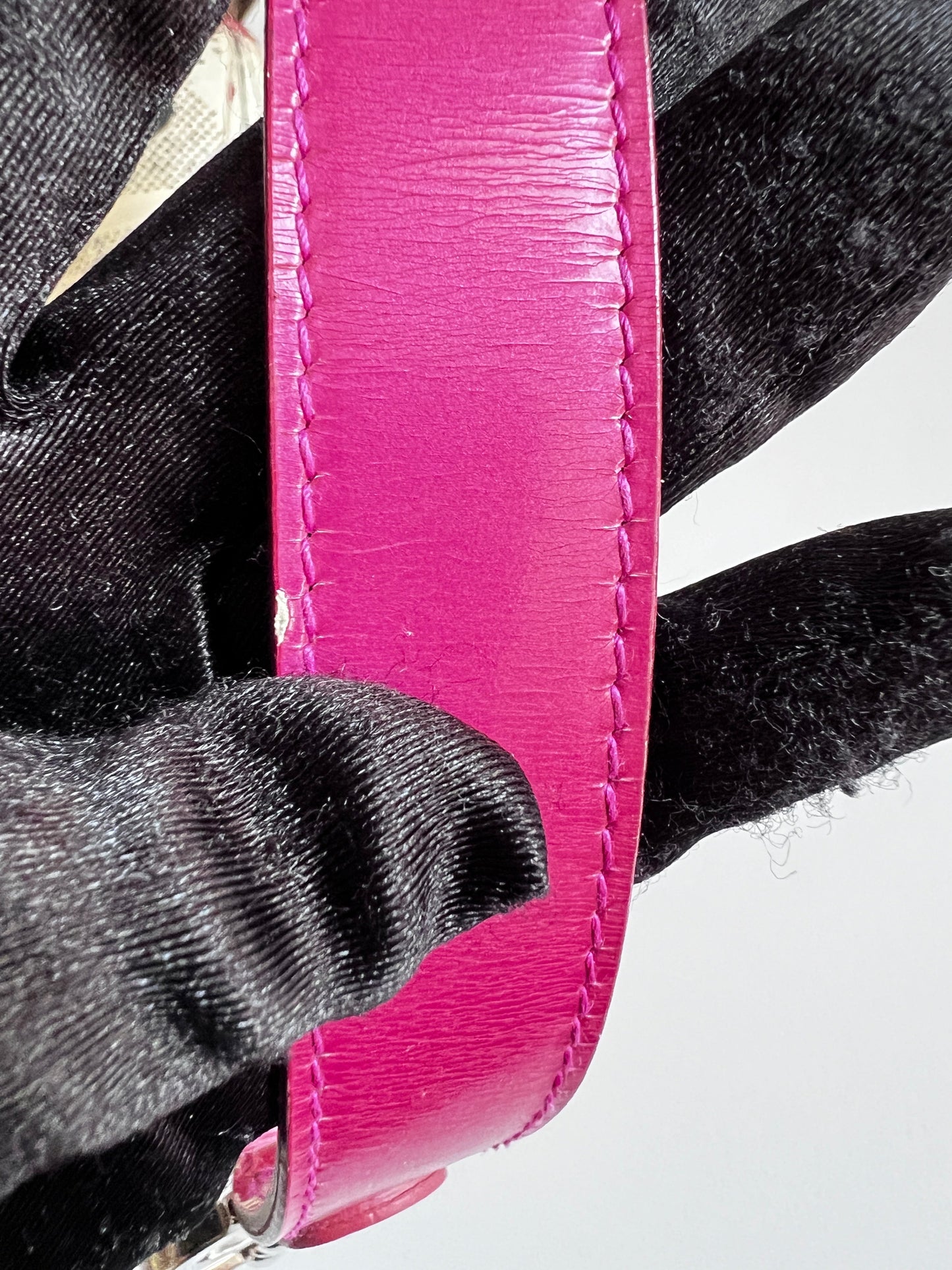 Dior filth limited edition logo saddle