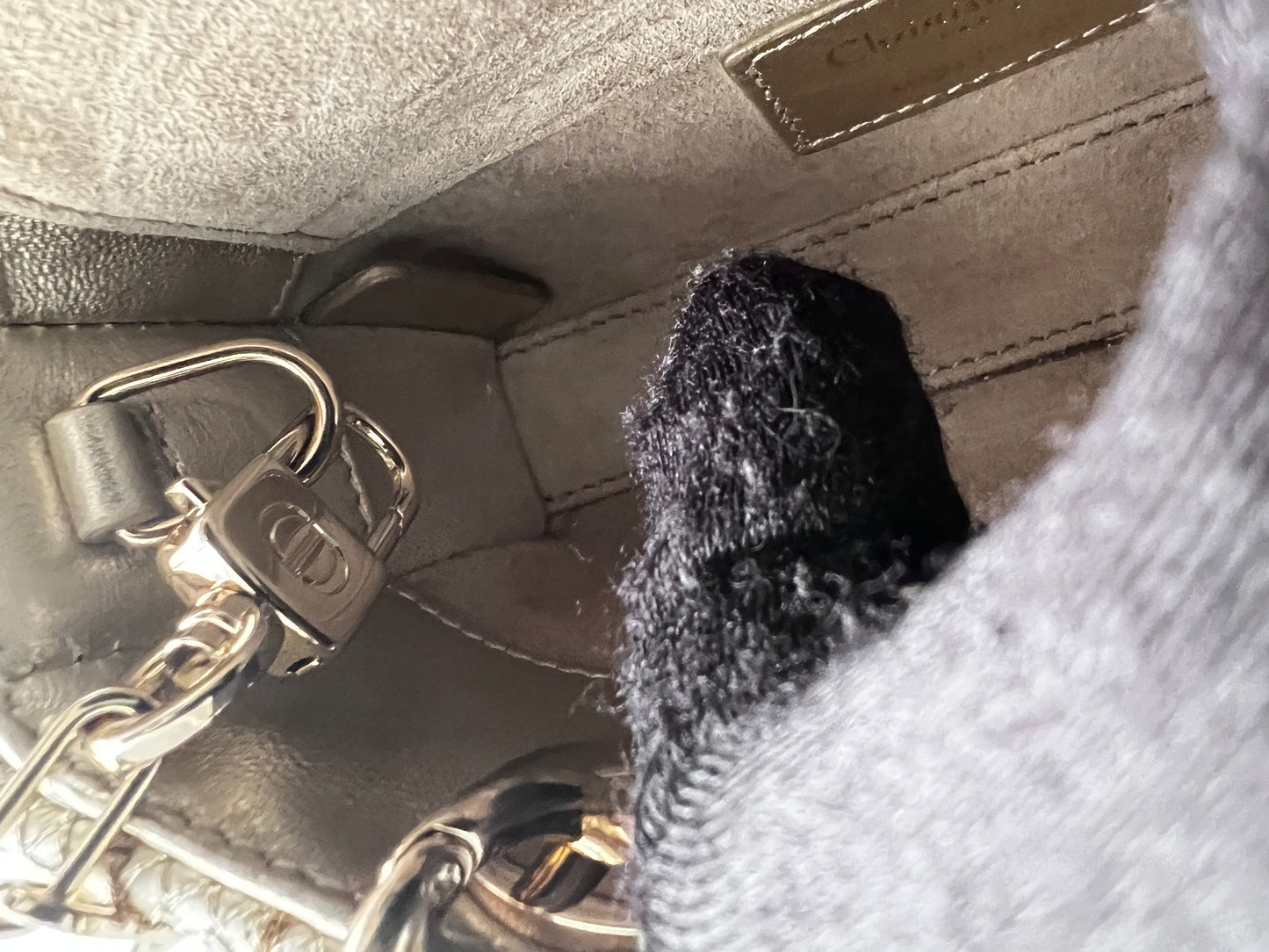 Dior pearls micro lady D-joy