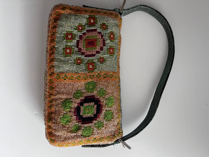 VintageFendi Madonna boho beaded baguette from 1997