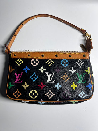 Louis Vuitton multicolor monogram pochette