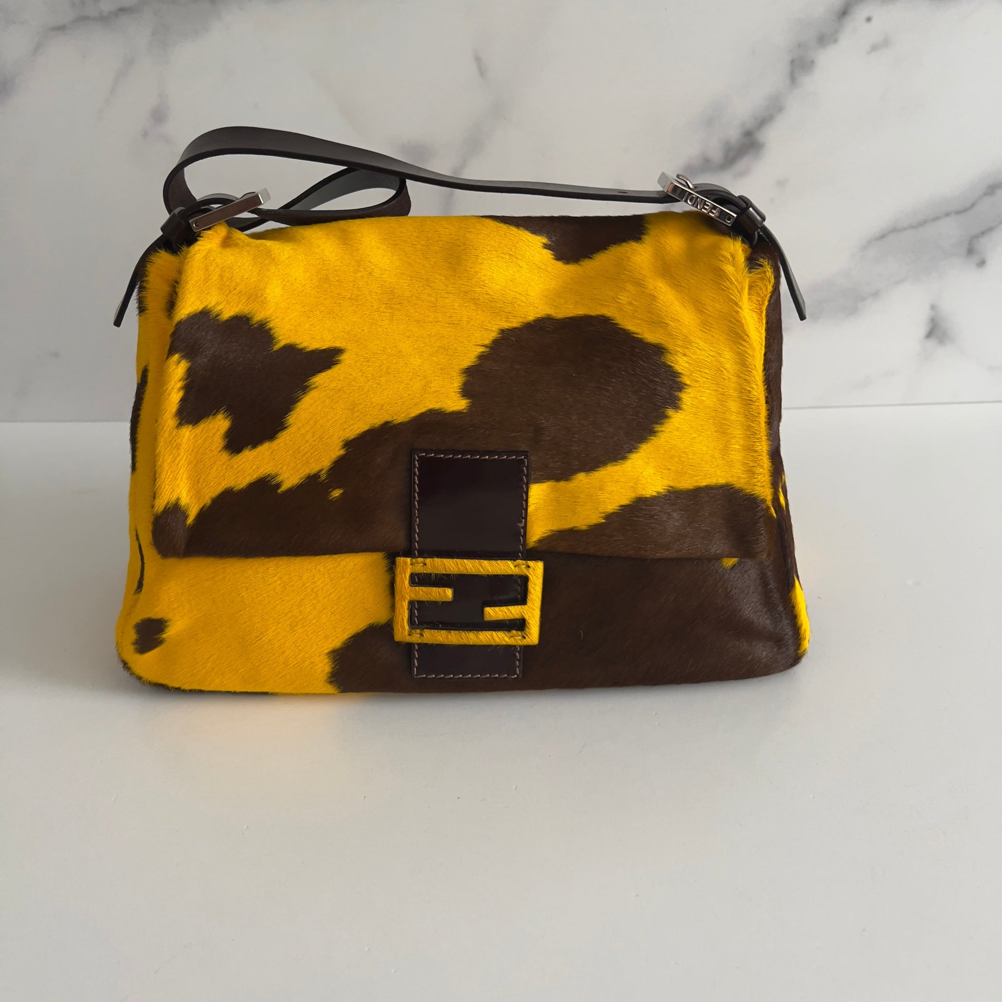 Fendi Pony hair mamma baguette
