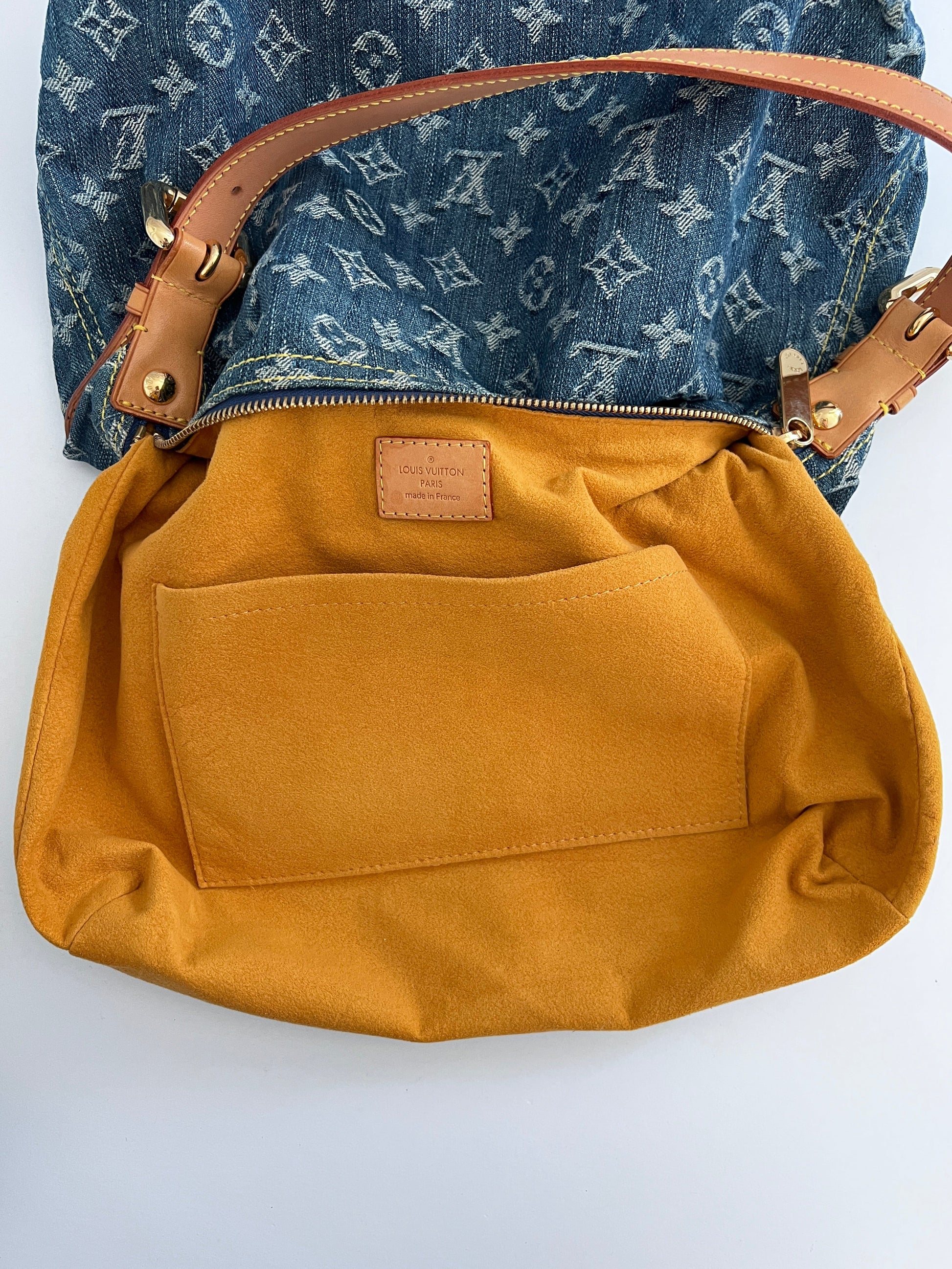 Louis Vuitton Blue Baggy Bag, Small size