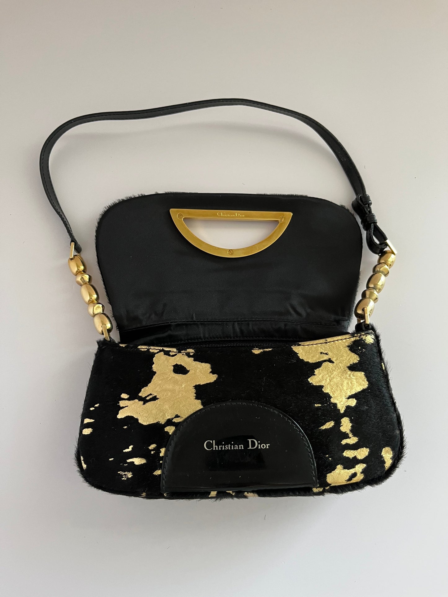 Dior Malice pony hair mini bag