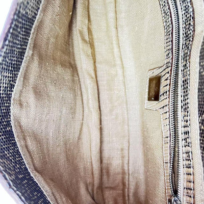 Fendi Baguette Multicolor mirror silver hardware shoulder bag