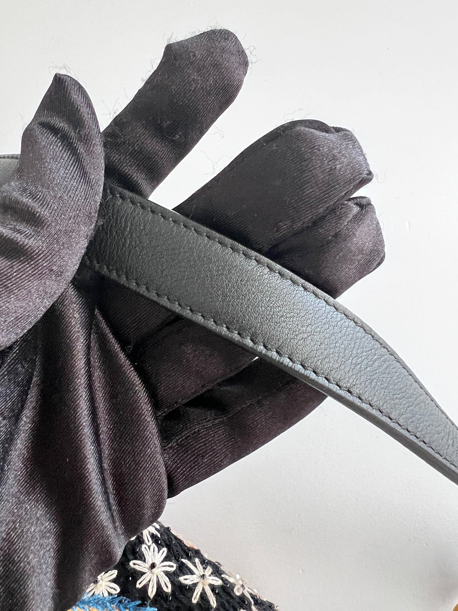 Dior Love& Peace beaded saddle bag from 2018