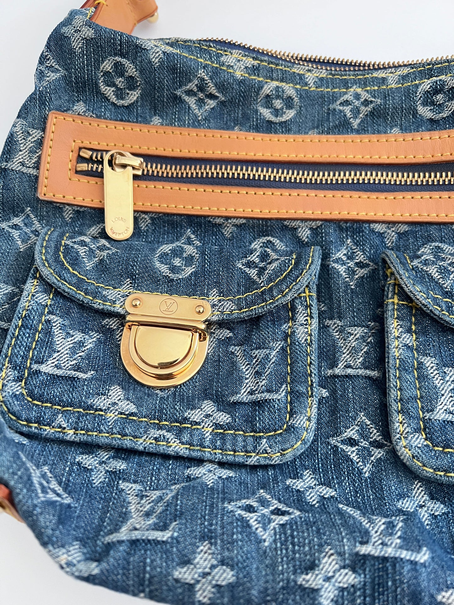 Louis Vuitton Blue Baggy Bag, Small size