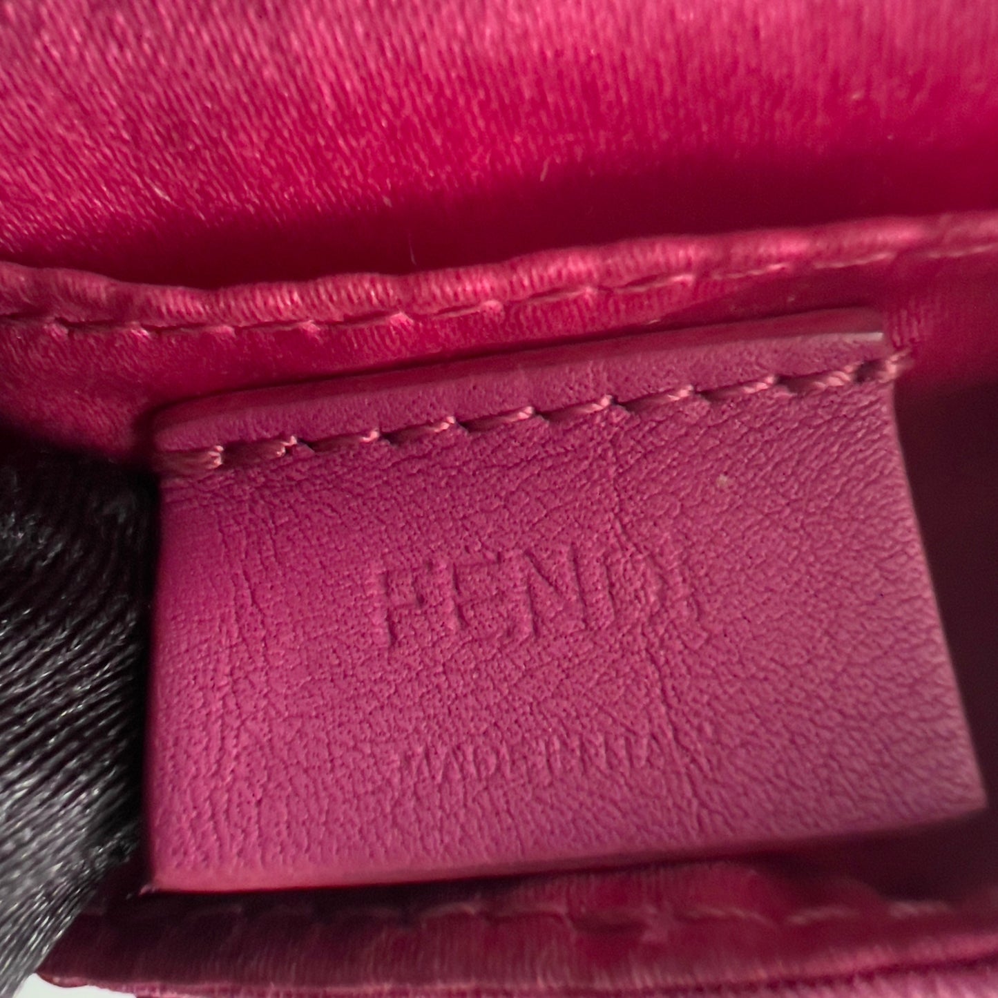 Fendi Pink Beaded Nano