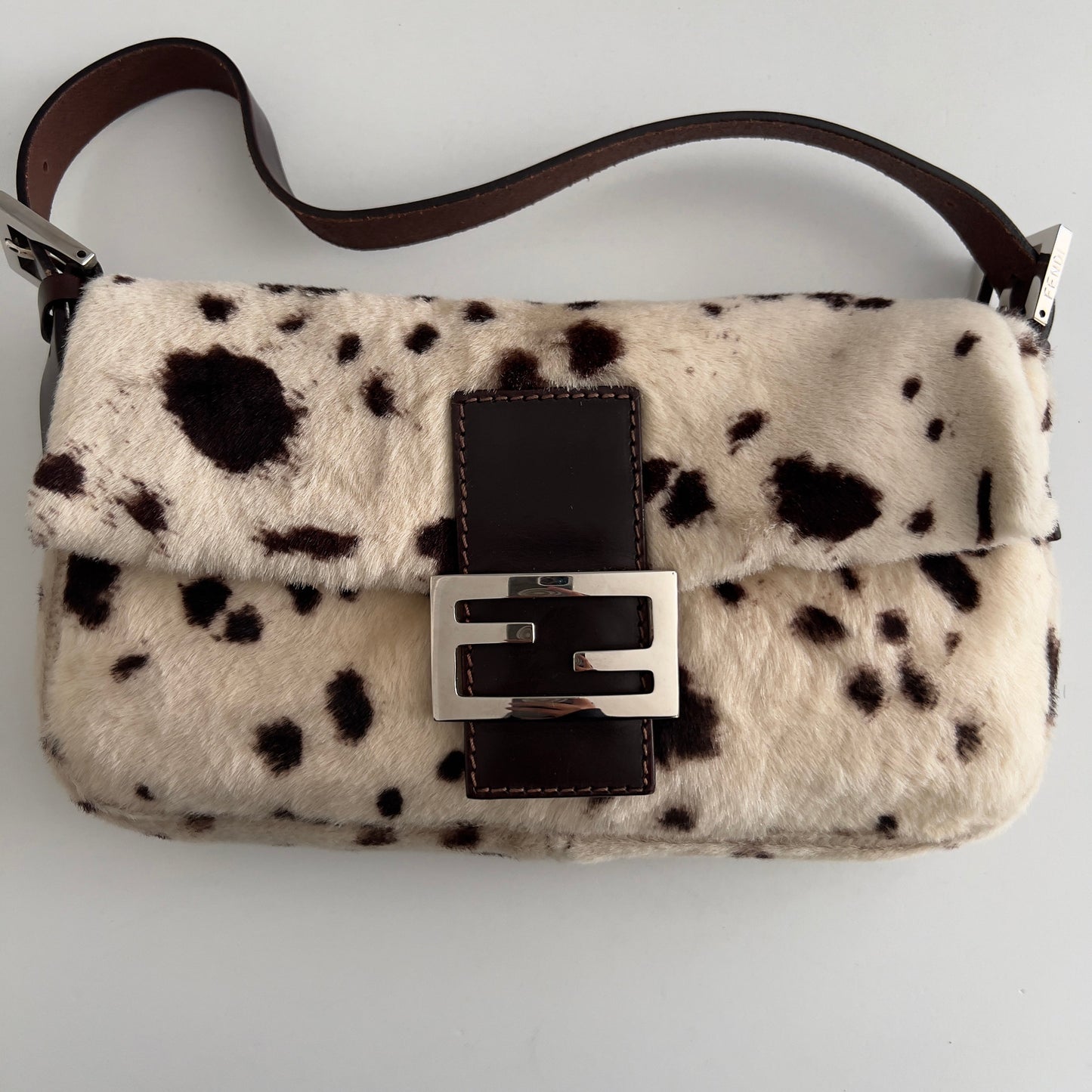 Vintage Cowhide baguette