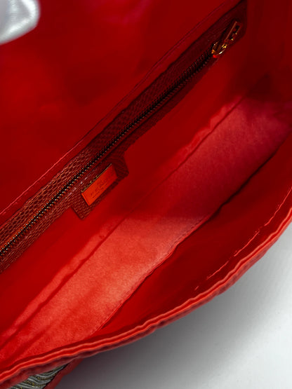 Vintage Custom Fendi Baguette - Tropical Insect Embroidery