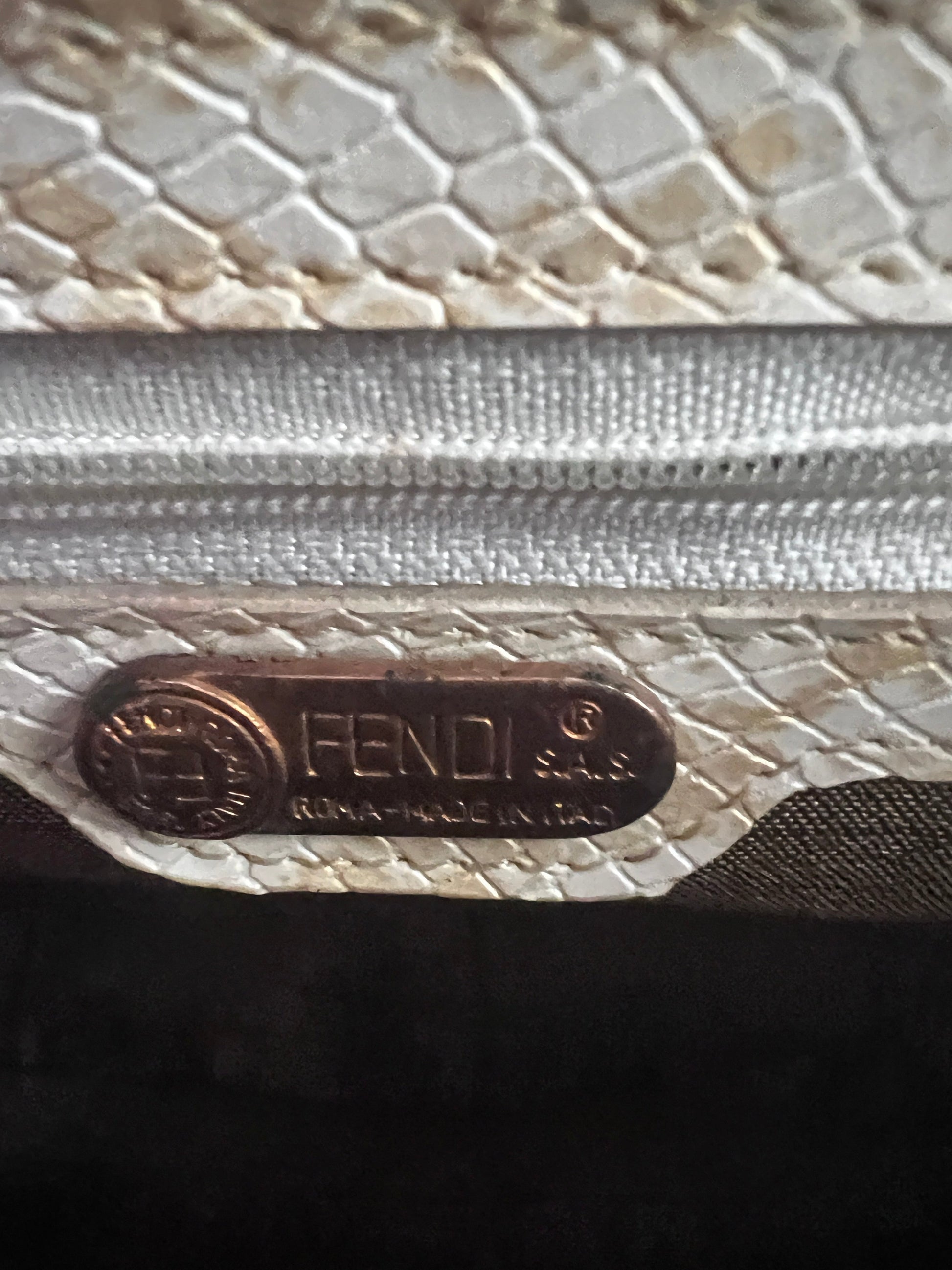Vintage Fendi Boho beaded shoulder bag
