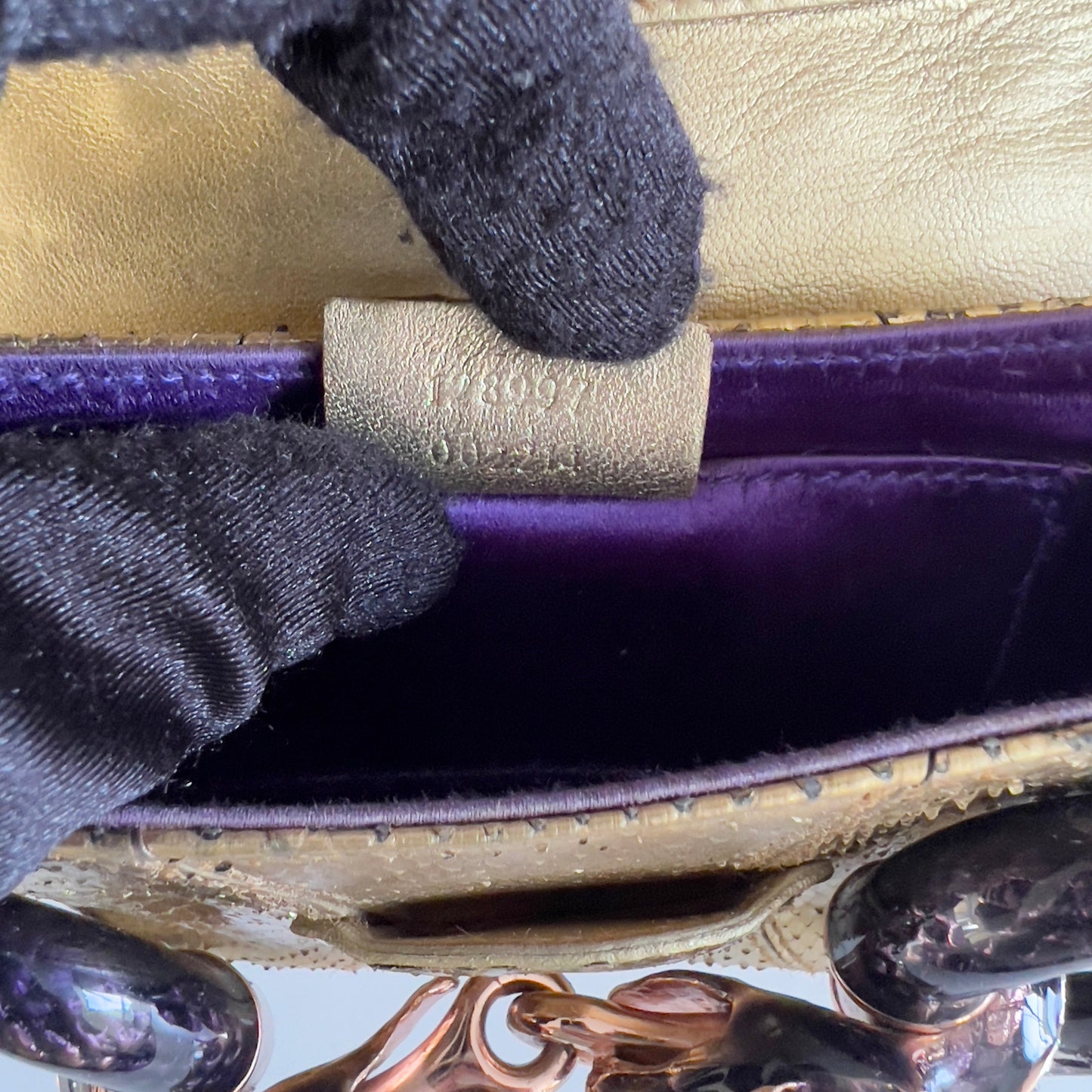 Vintage Gucci Gold Horsebit by TF