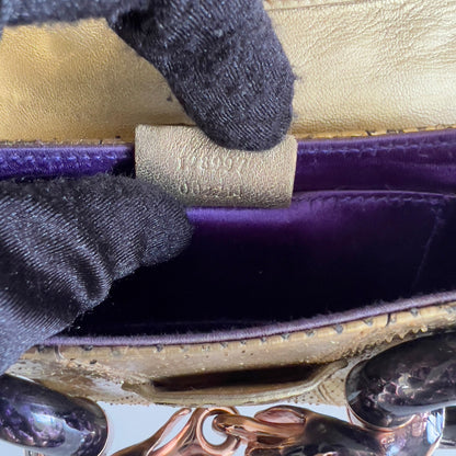 Vintage Gucci Gold Horsebit by TF