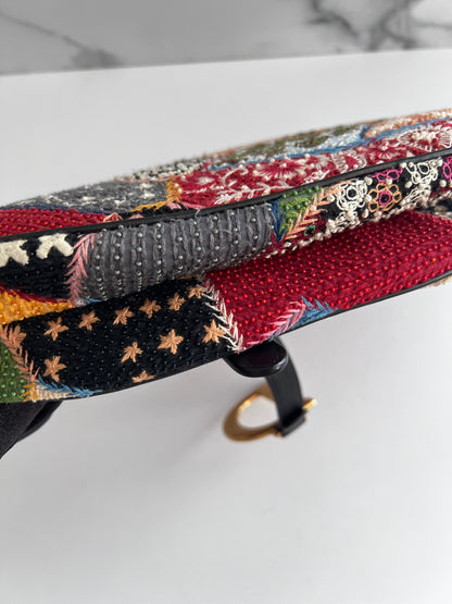 Dior Love& Peace beaded saddle bag from 2018