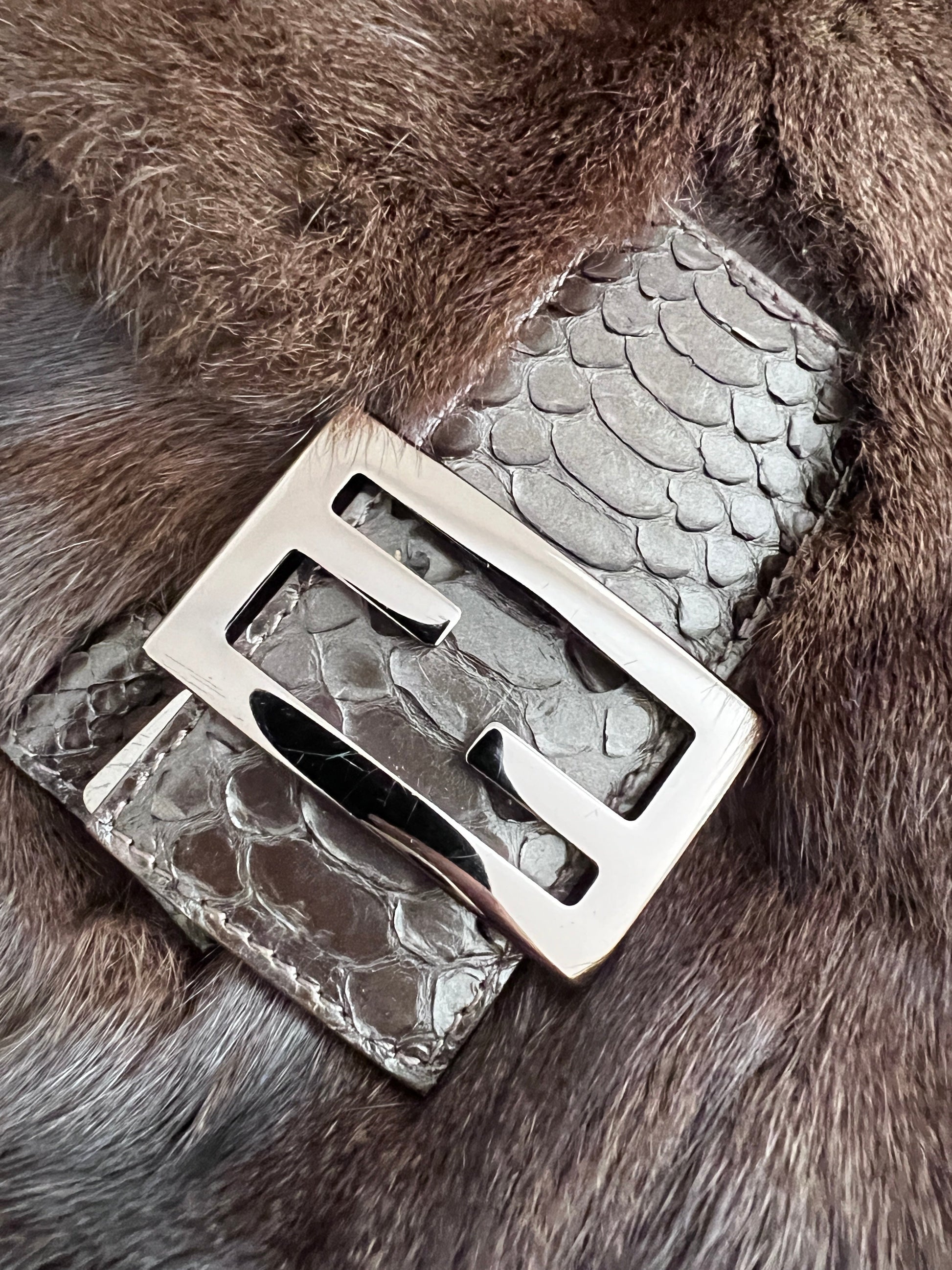 Fendi squirrel fur mamma baguette