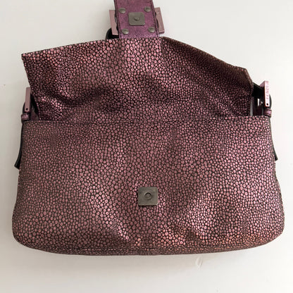 Fendi Metallic Purple Baguette