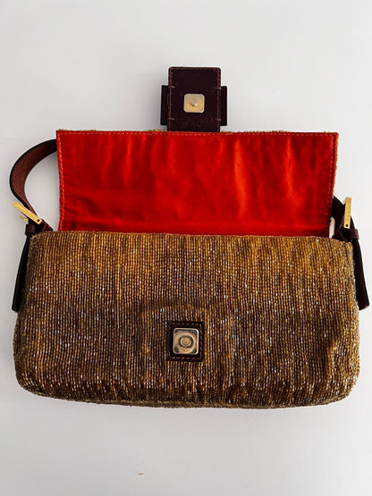 Vintage Fendi beaded baguette (sex and the city style)