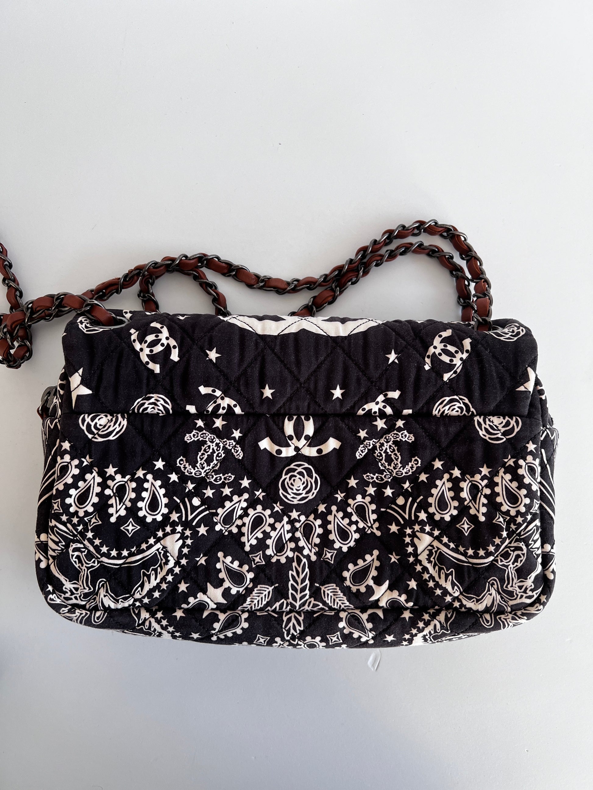 Chanel Dallas canva flap bag