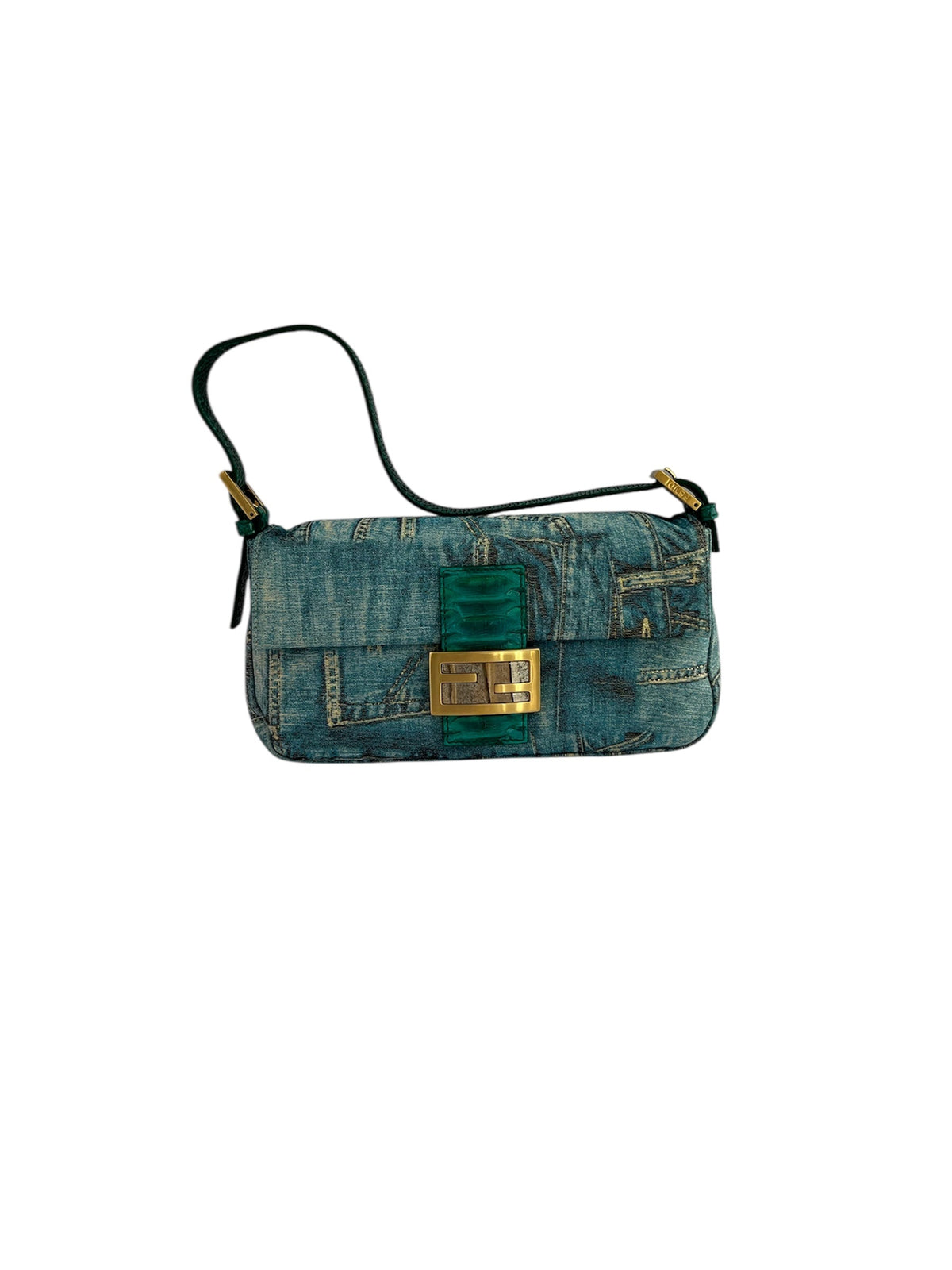 Fendi Fendi Jeans print Baguette
