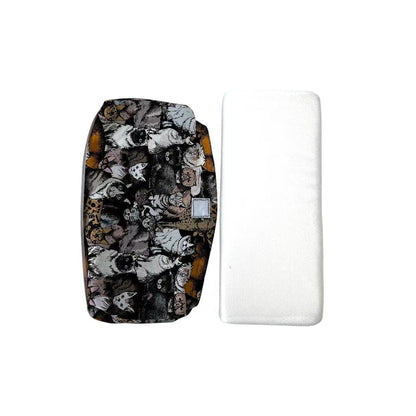 Bag pillow cat garden black for baguette