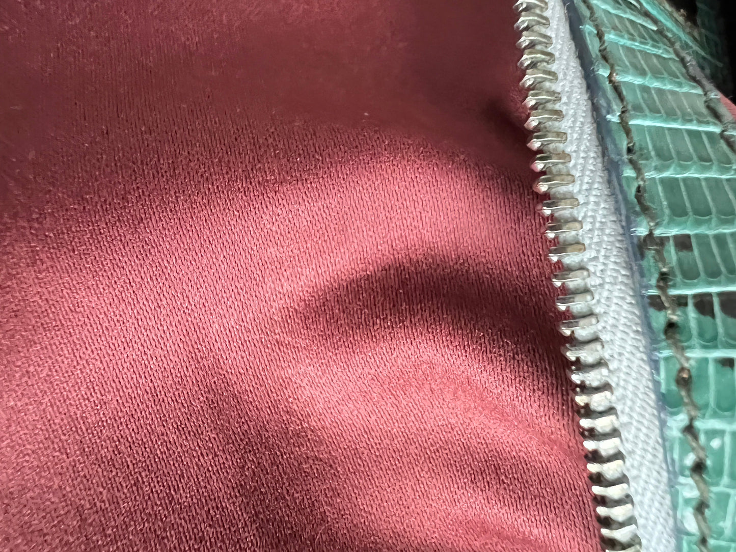 FENDI vintage floral embroidered zucca baguette