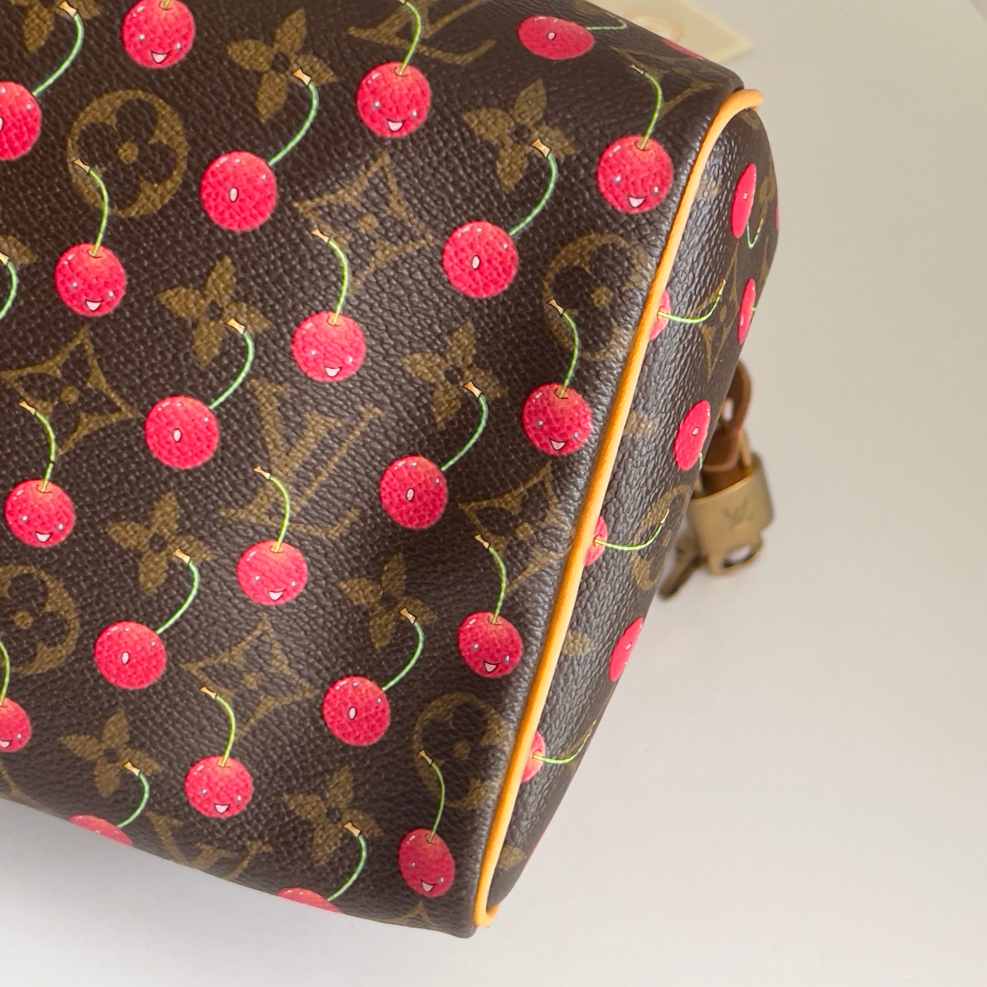Louis Vuitton Monogram Cherries Speedy 25