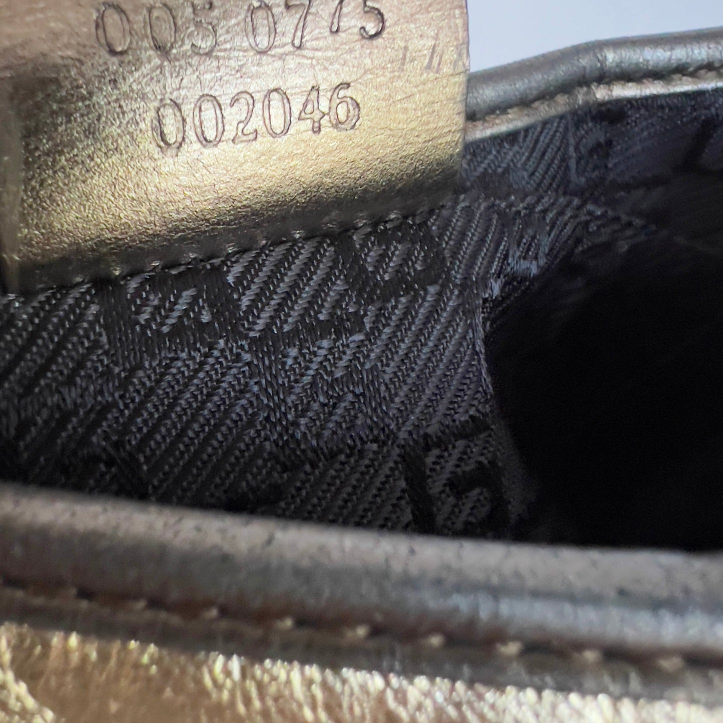 Vintage Gucci Mini Gold Jackie