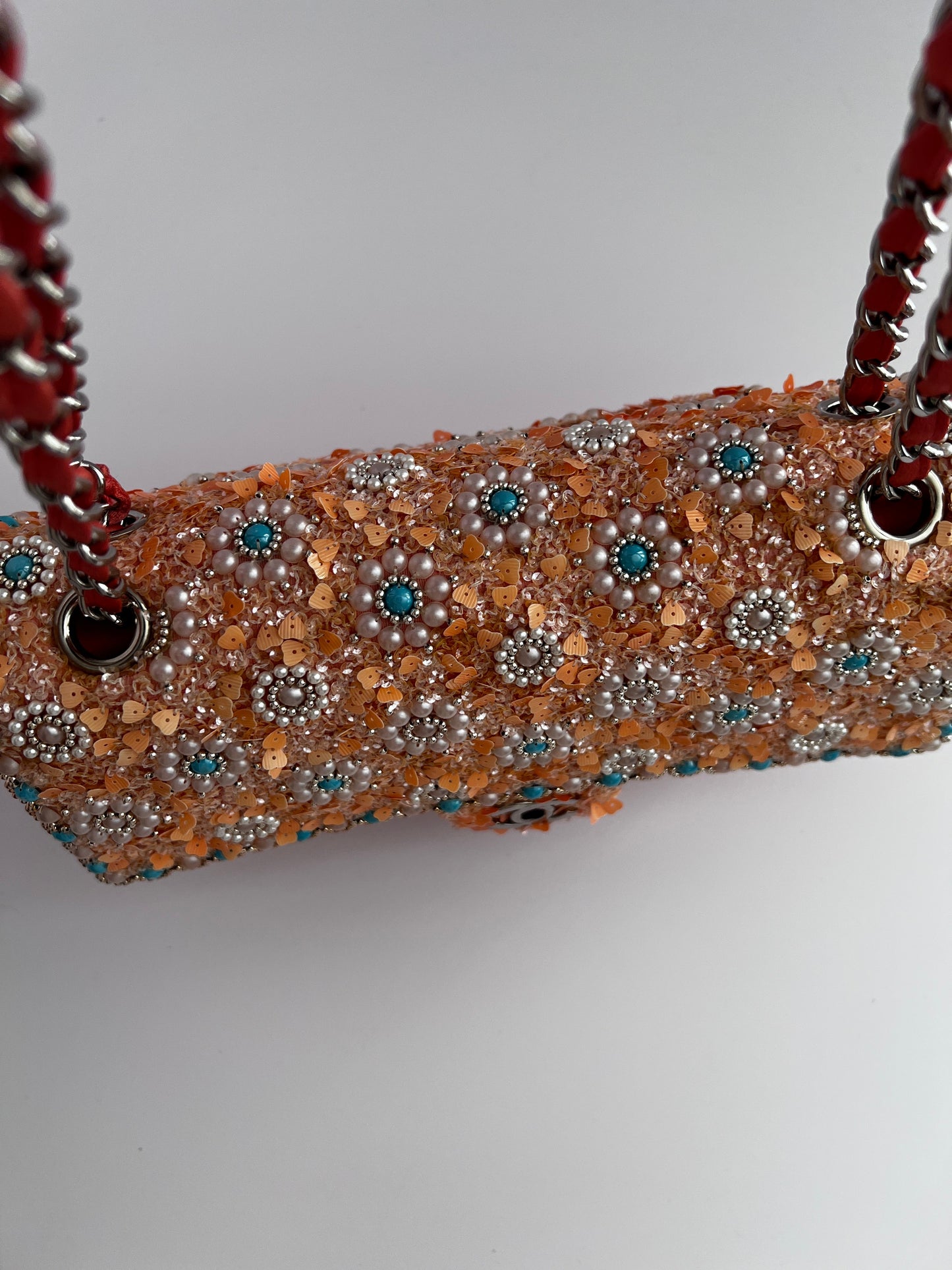 Chanel Classic Medium Embellished Double Flap bag Cruise2014