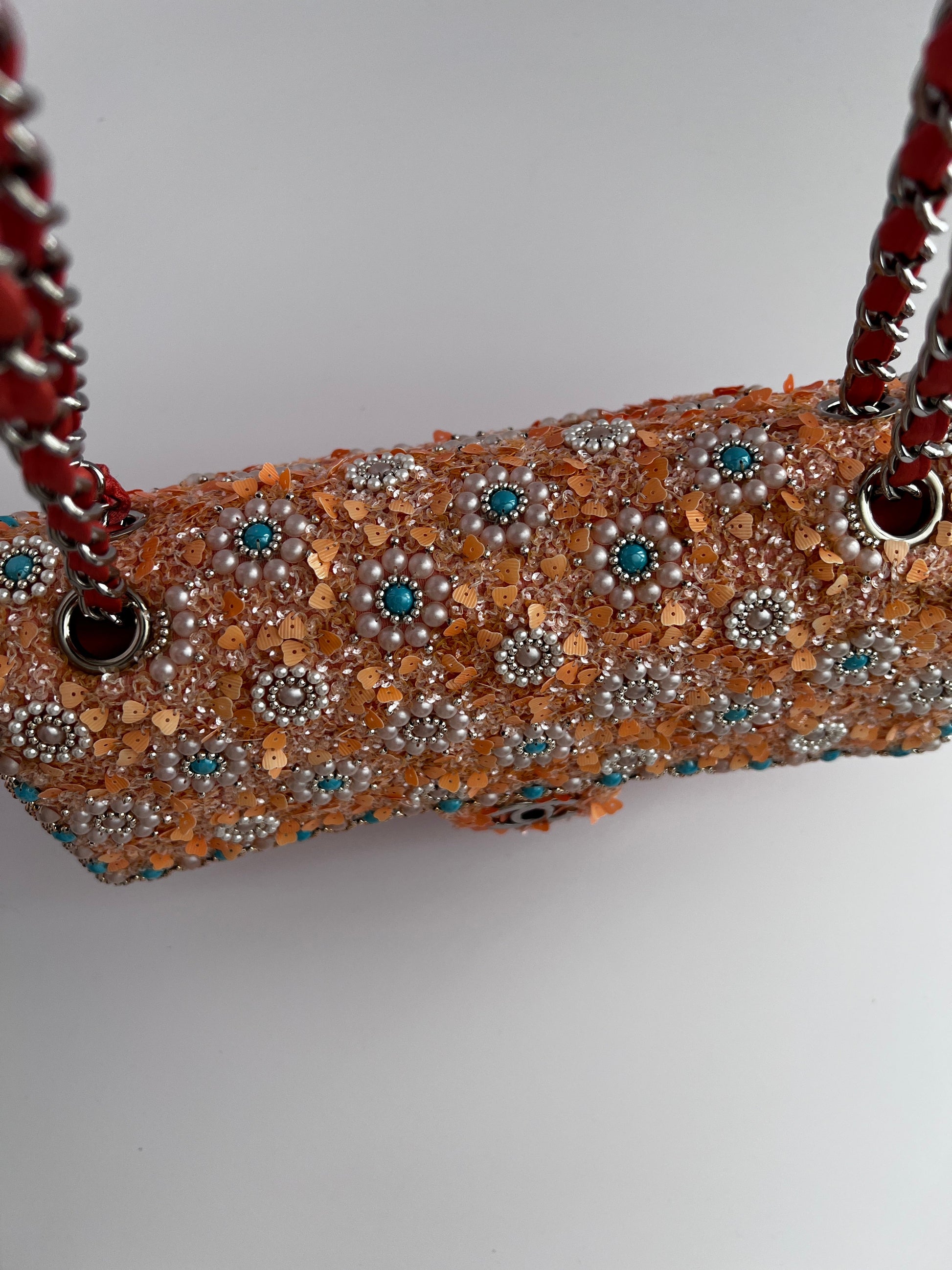 Chanel Classic Medium Embellished Double Flap bag Cruise2014