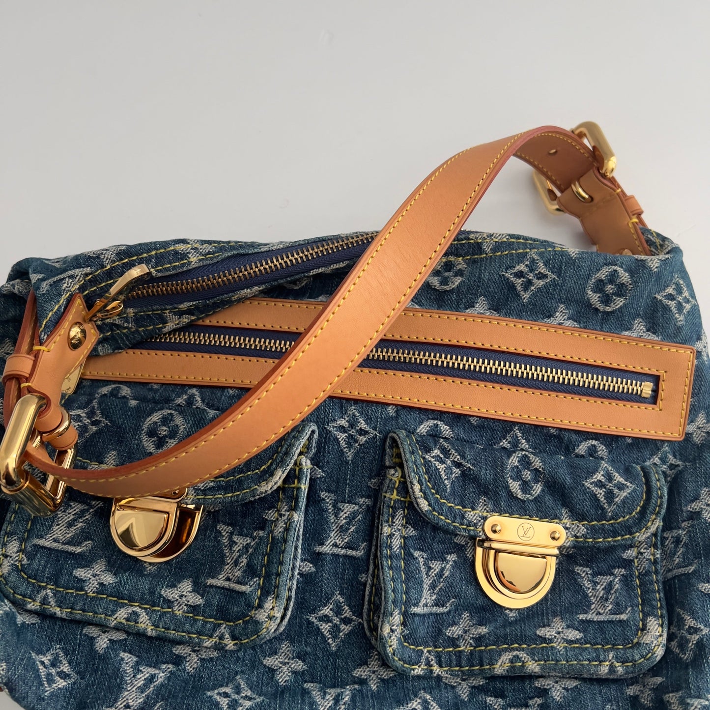 Vintage Louis Vuitton Blue Baggy PM
