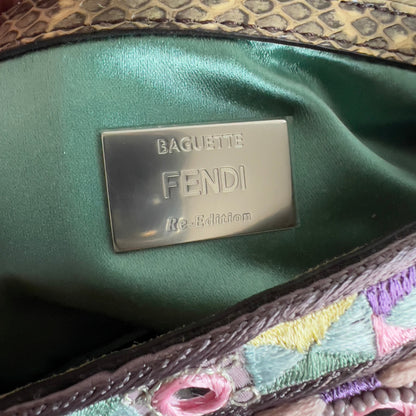 Fendi Colorful Donut Mirrors Baguette